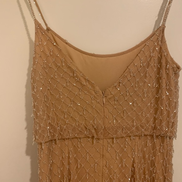 Jenny Yoo Beaded Bridesmaid Dress Light Pink Size Small - Picture 7 of 14